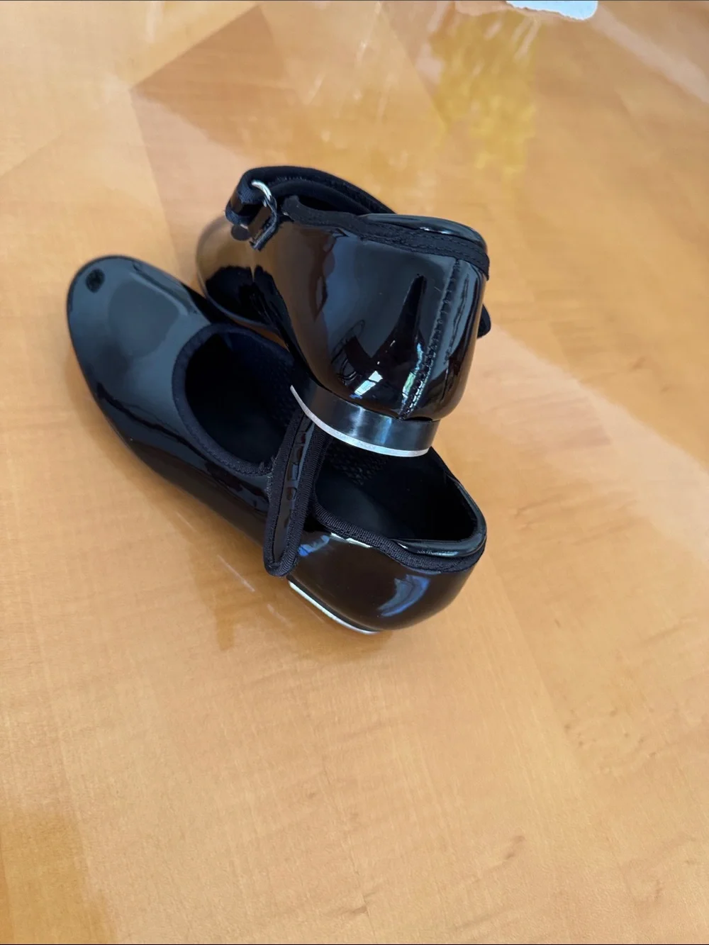 Girls Black Patent Mary Jane Dress Shoes size 13 c